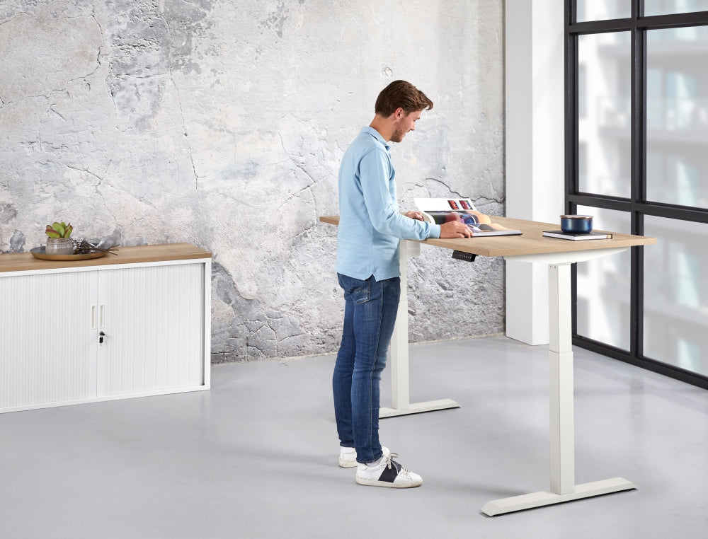 Zit-sta Bureau Budget Line | Elektrisch | 71,5 - 117,5 cm