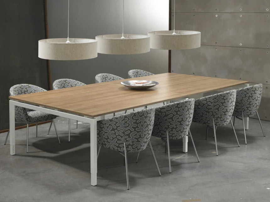 Vergadertafel Q-Bic | Hoogte verstelbaar | 320 x 160 cm