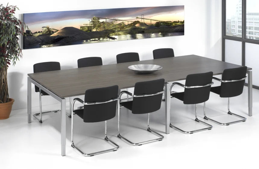 Vergadertafel Q-Bic | Hoogte verstelbaar | 320 x 160 cm