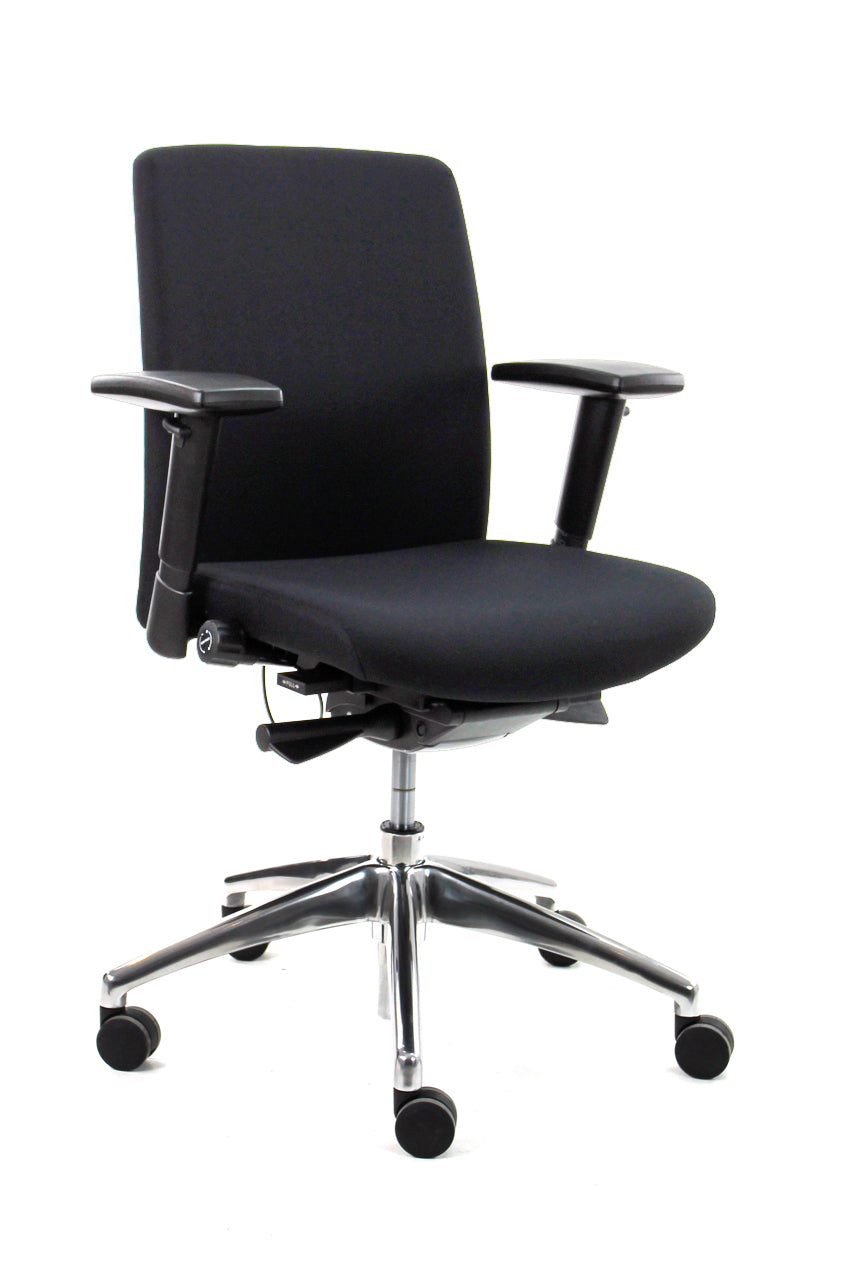 Bureaustoel 707 CS-B | Ergonomisch | Zwart
