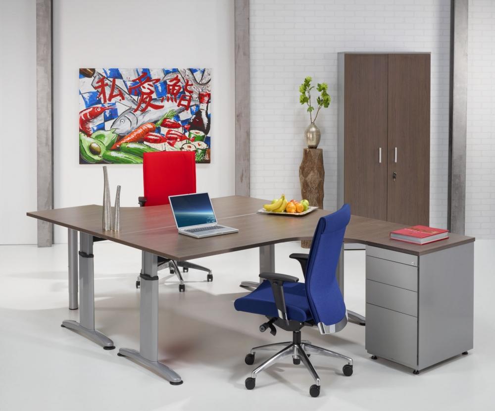 Wingbureau Work | Hoogte Verstelbaar | 62 - 85 cm | Leverbaar in Diverse Kleuren en Afmetingen