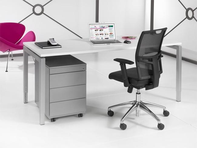 Bureau Q-Bic | Hoogte Verstelbaar | 62 - 85 cm | Leverbaar in Diverse Kleuren en Afmetingen