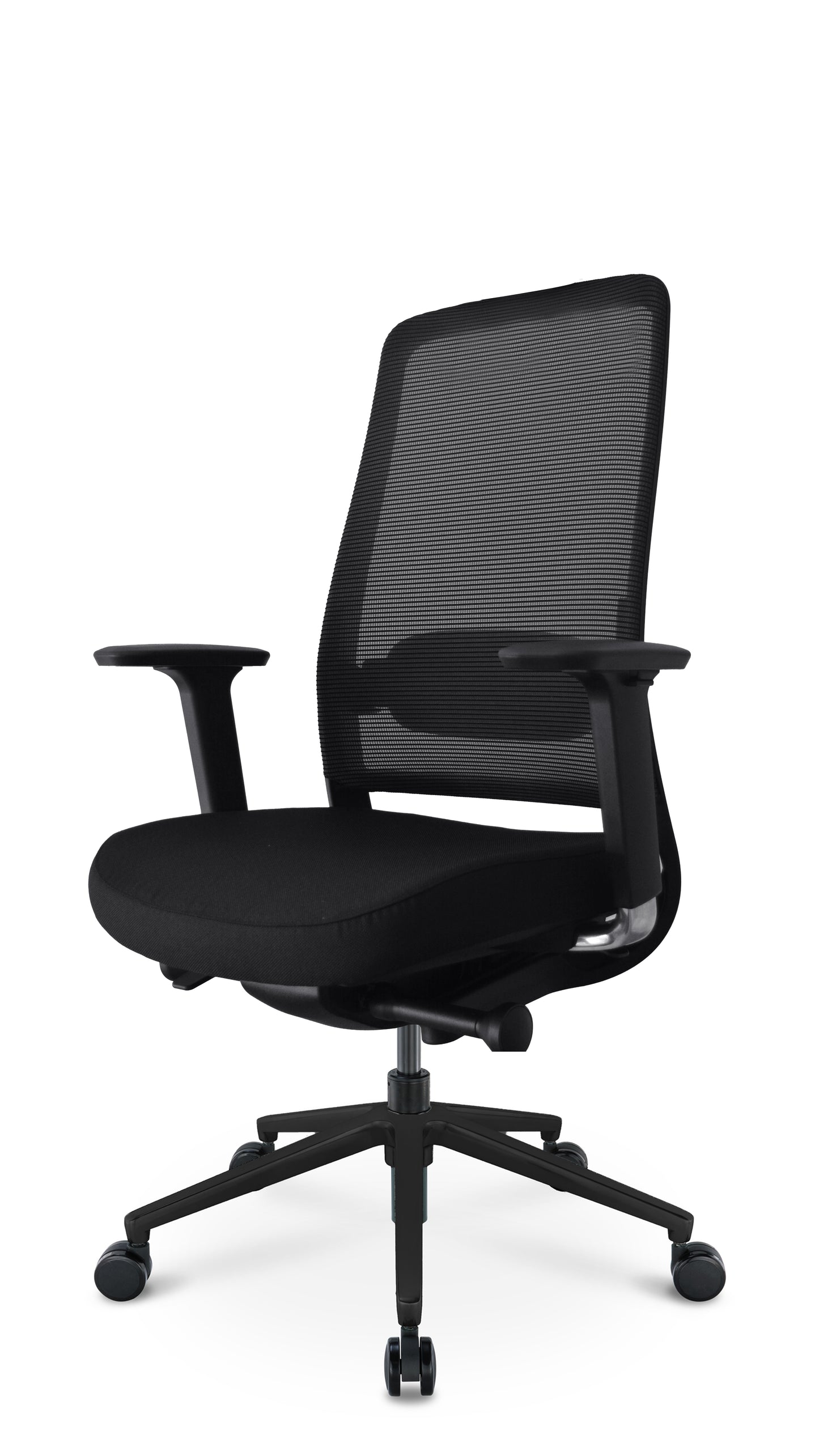RMOffice Mila 2.0 Bureaustoel Steel | Ergonomisch | Zwart