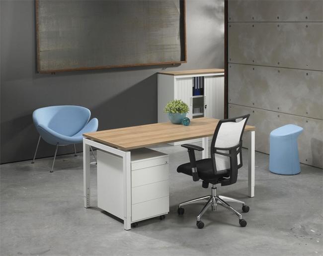 Bureau Q-Bic | Hoogte Verstelbaar | 62 - 85 cm | Leverbaar in Diverse Kleuren en Afmetingen