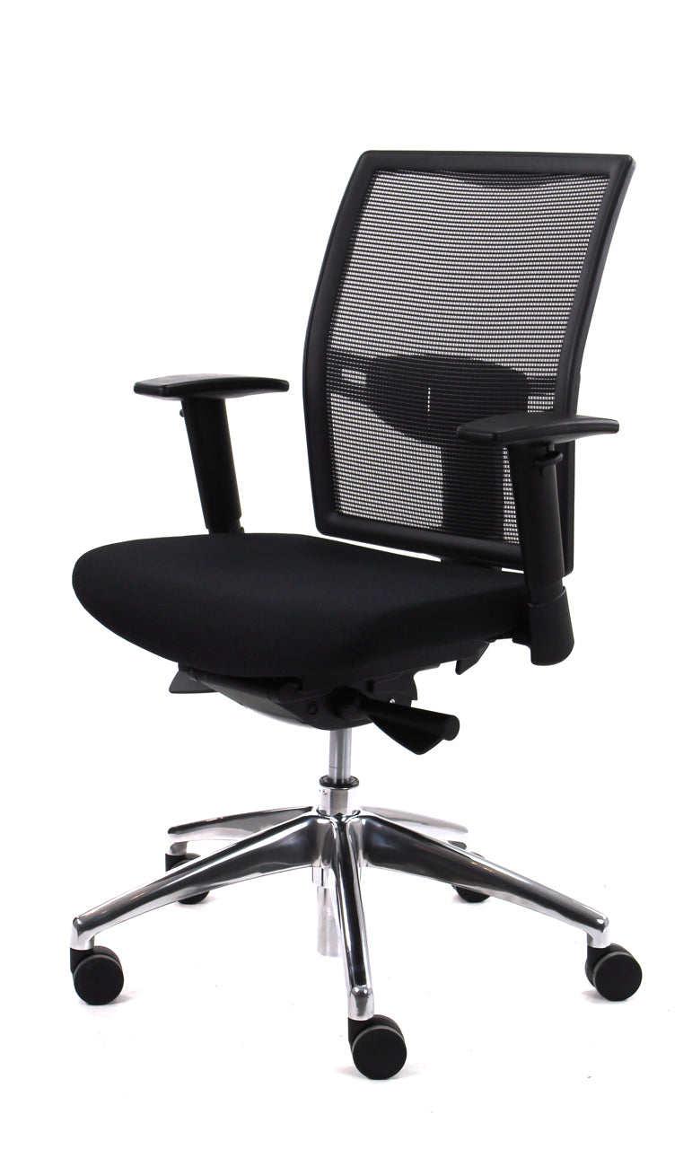 Bureaustoel 706 CS | Ergonomisch | Zwart