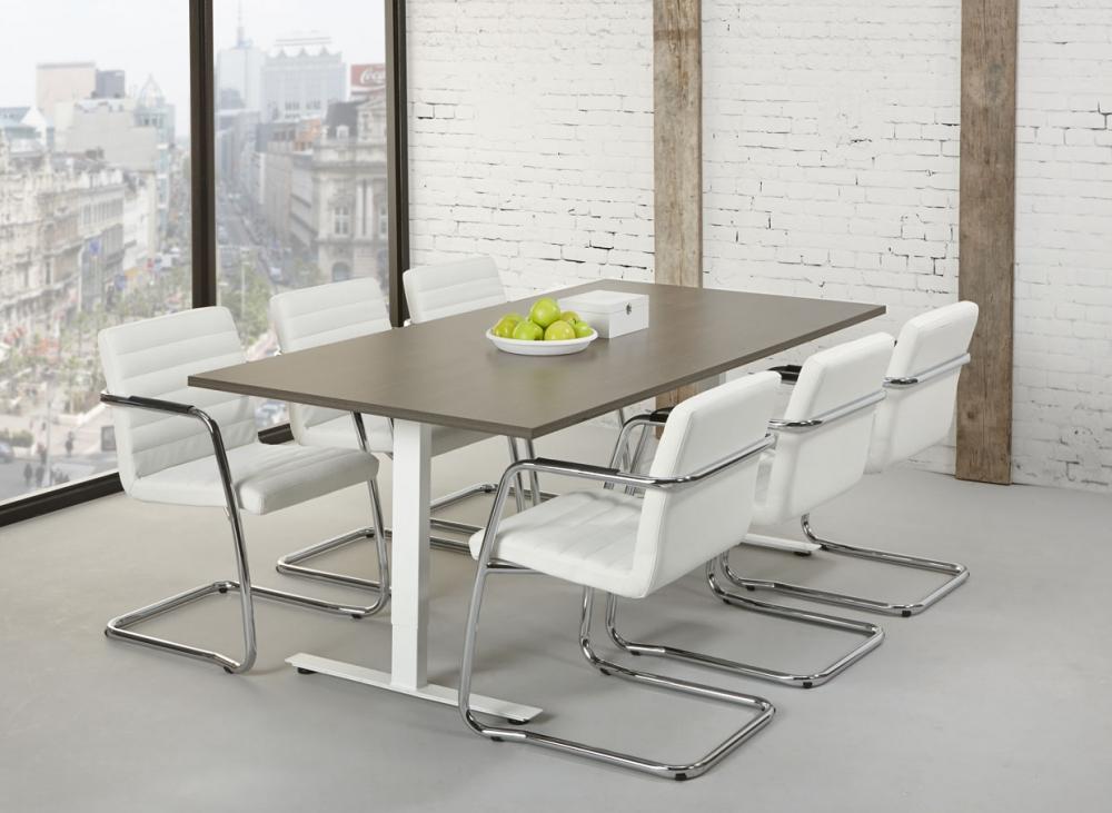 Vergadertafel Teezz | Hoogte verstelbaar | 200 x 100 cm