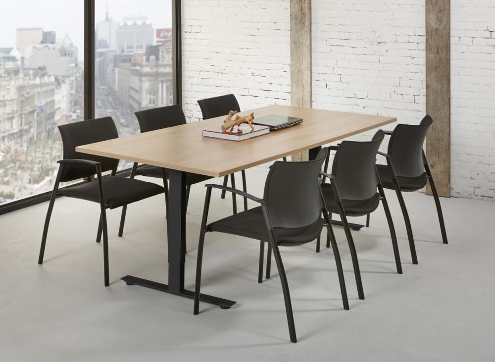 Vergadertafel Teezz | Hoogte verstelbaar | 200 x 100 cm