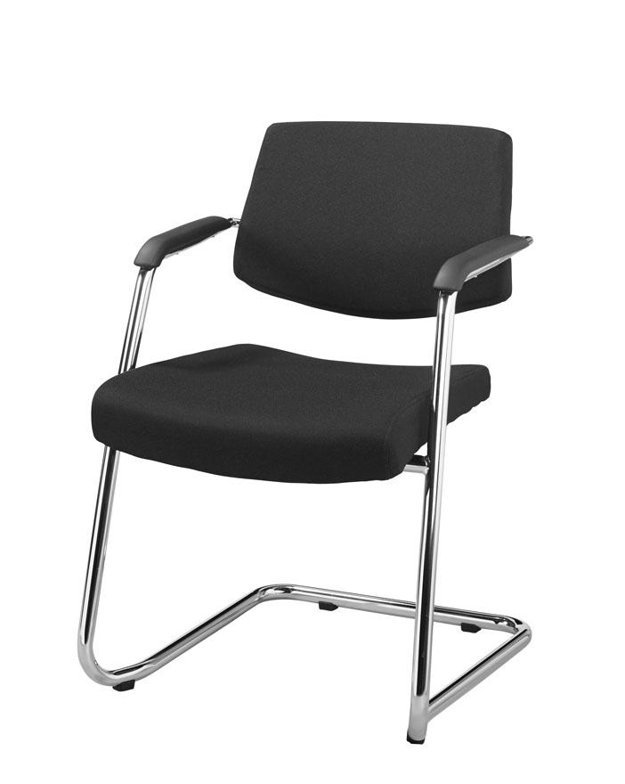 Vergaderstoel Elan | Zwart | Lage rug