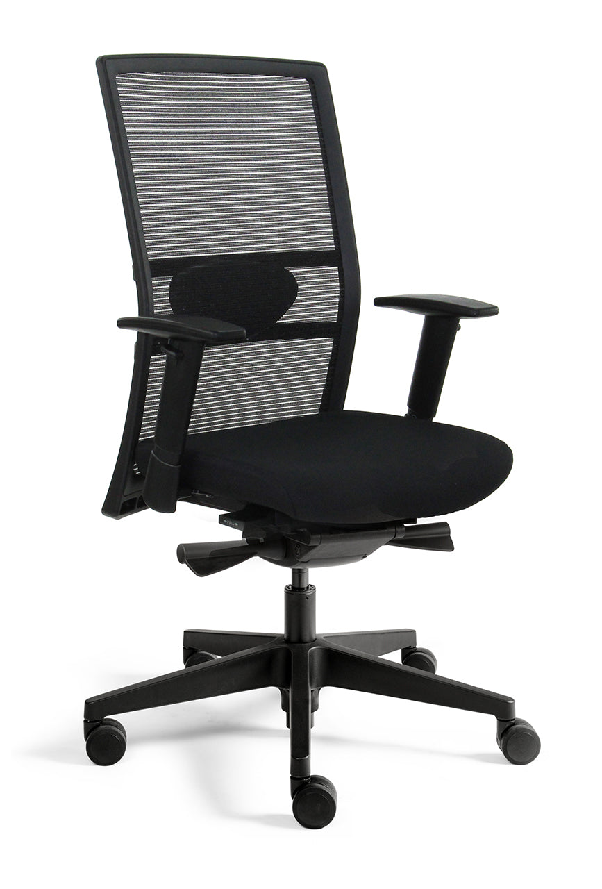 Bureaustoel 757 CS | Ergonomisch | Zwart