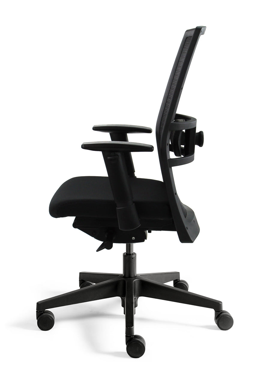 Bureaustoel 757 CS | Ergonomisch | Zwart