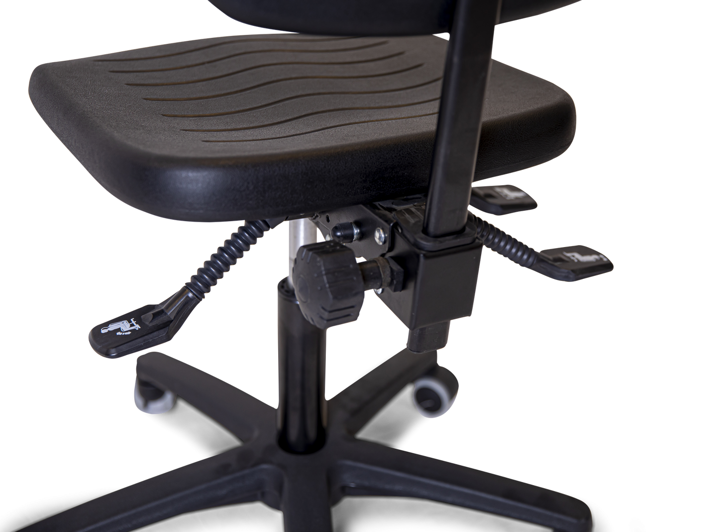 Werkstoel type GM160 | GM Serie | Zwart