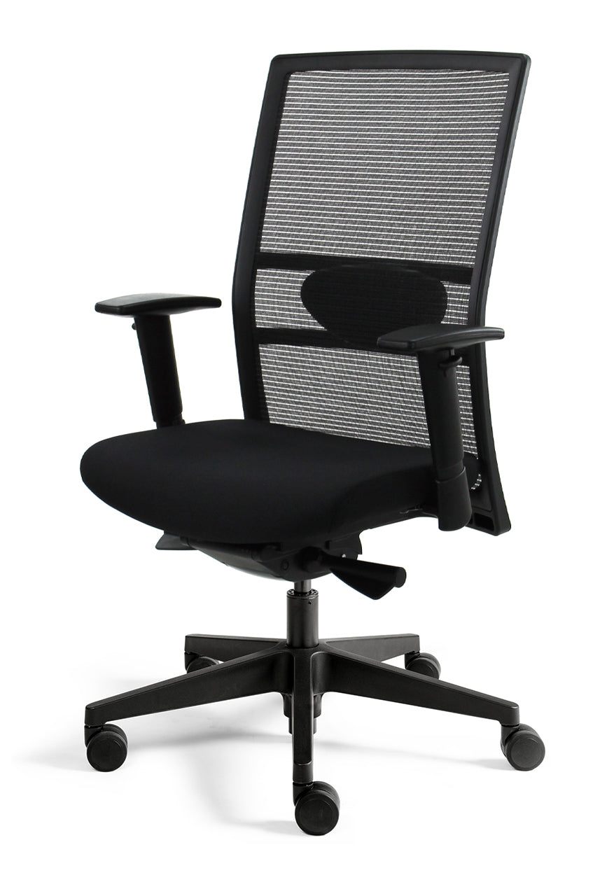 Bureaustoel 757 CS | Ergonomisch | Zwart
