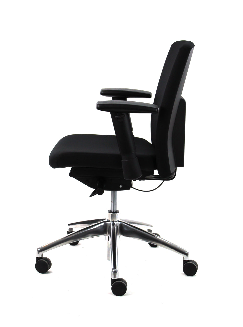 Bureaustoel 707 CS-B | Ergonomisch | Zwart