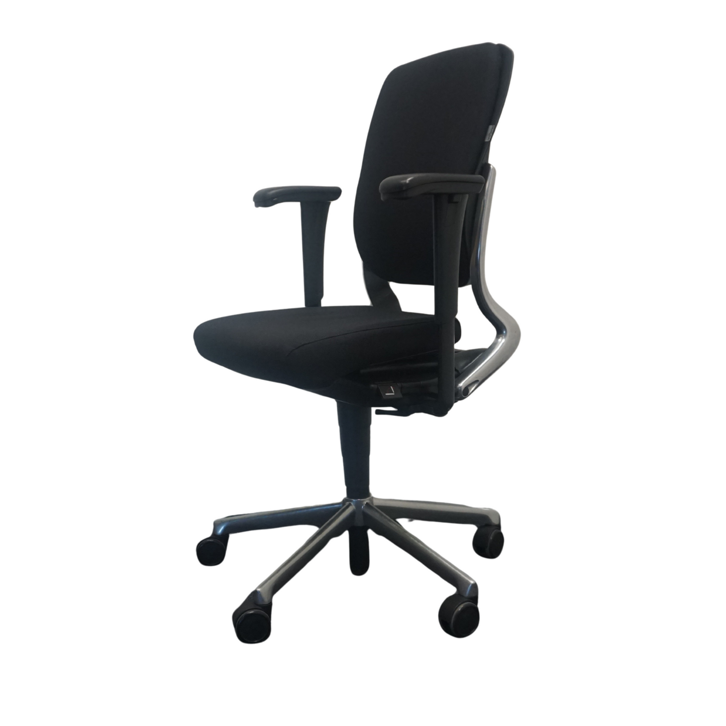 Ahrend 230 Bureaustoel | Hoge Rug | Nieuw Gestoffeerd | Zwart / Chroom