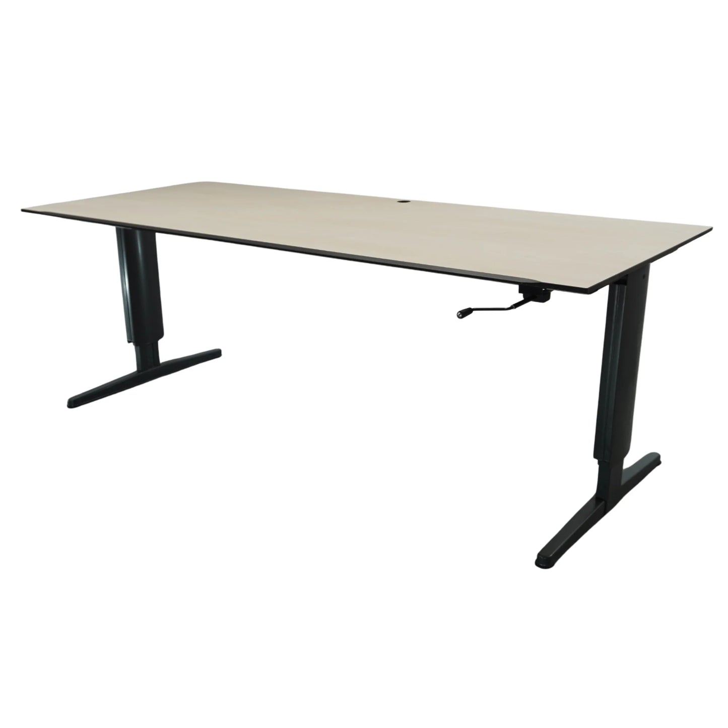 Aspa Slingerbureau | 200 x 85 cm | Ahorn | Hoogte verstelbaar 62 - 85 cm