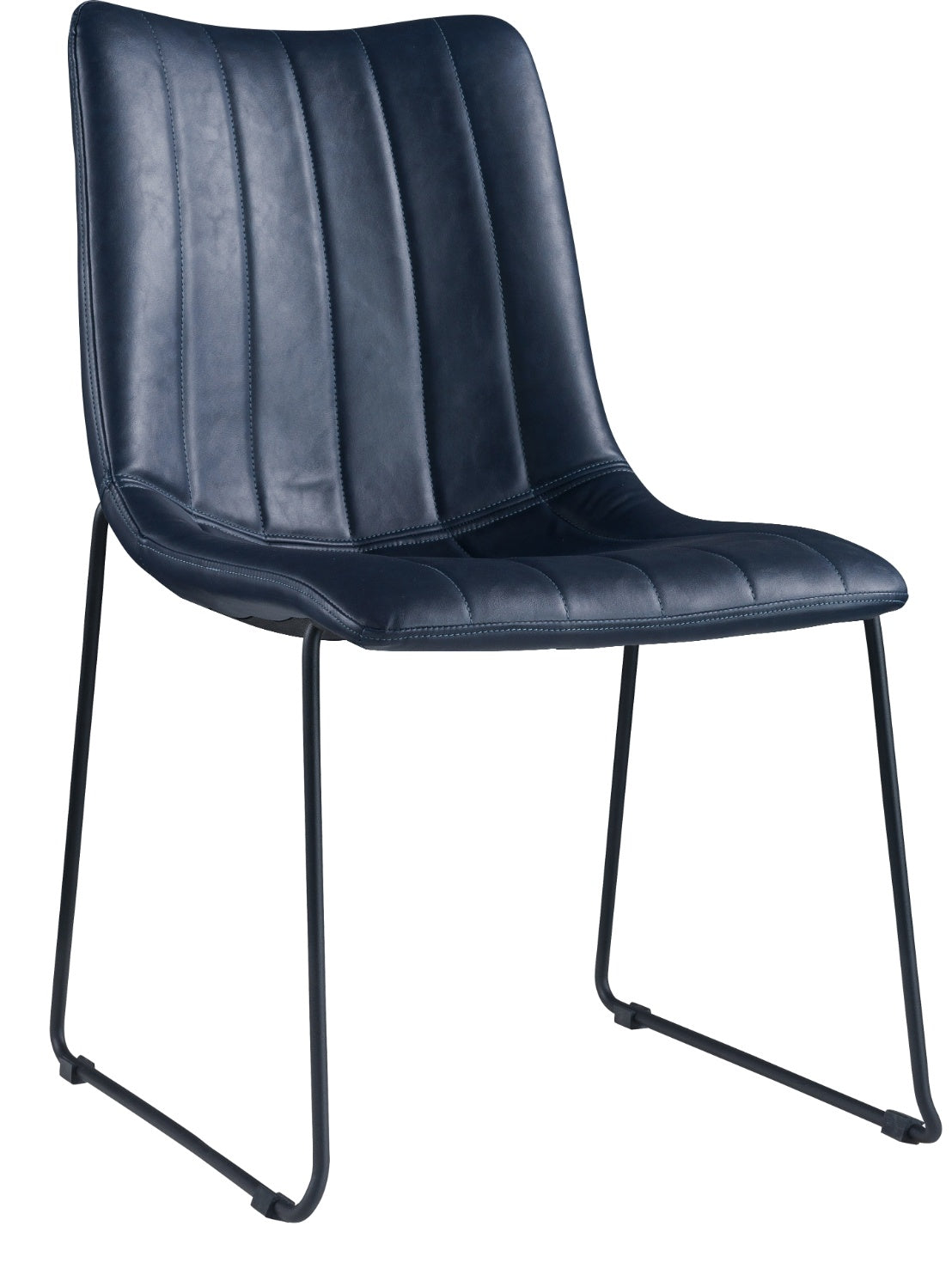 Vergaderstoel Brewster | Zwart | Kunstleder