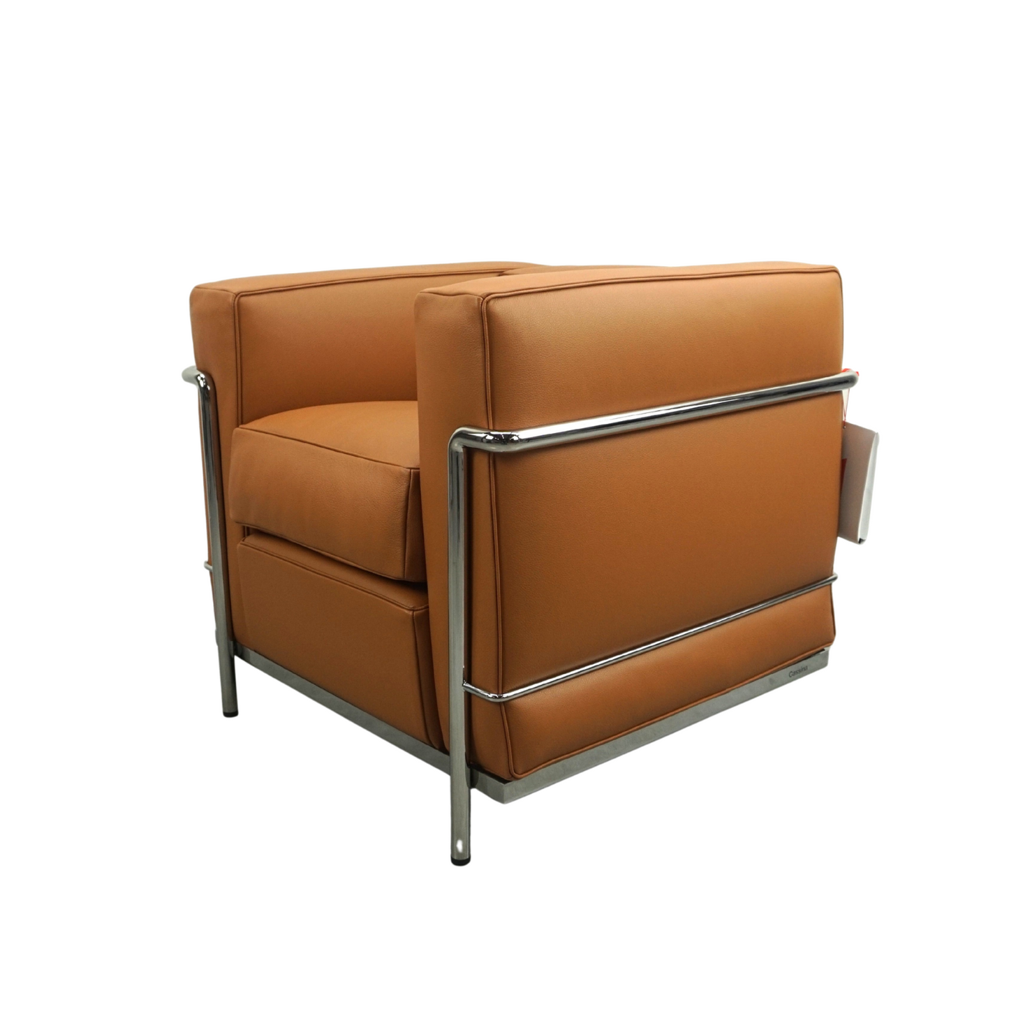 Cassina LC2 Fauteuil Grand Confort Petit Modèle | Cognac
