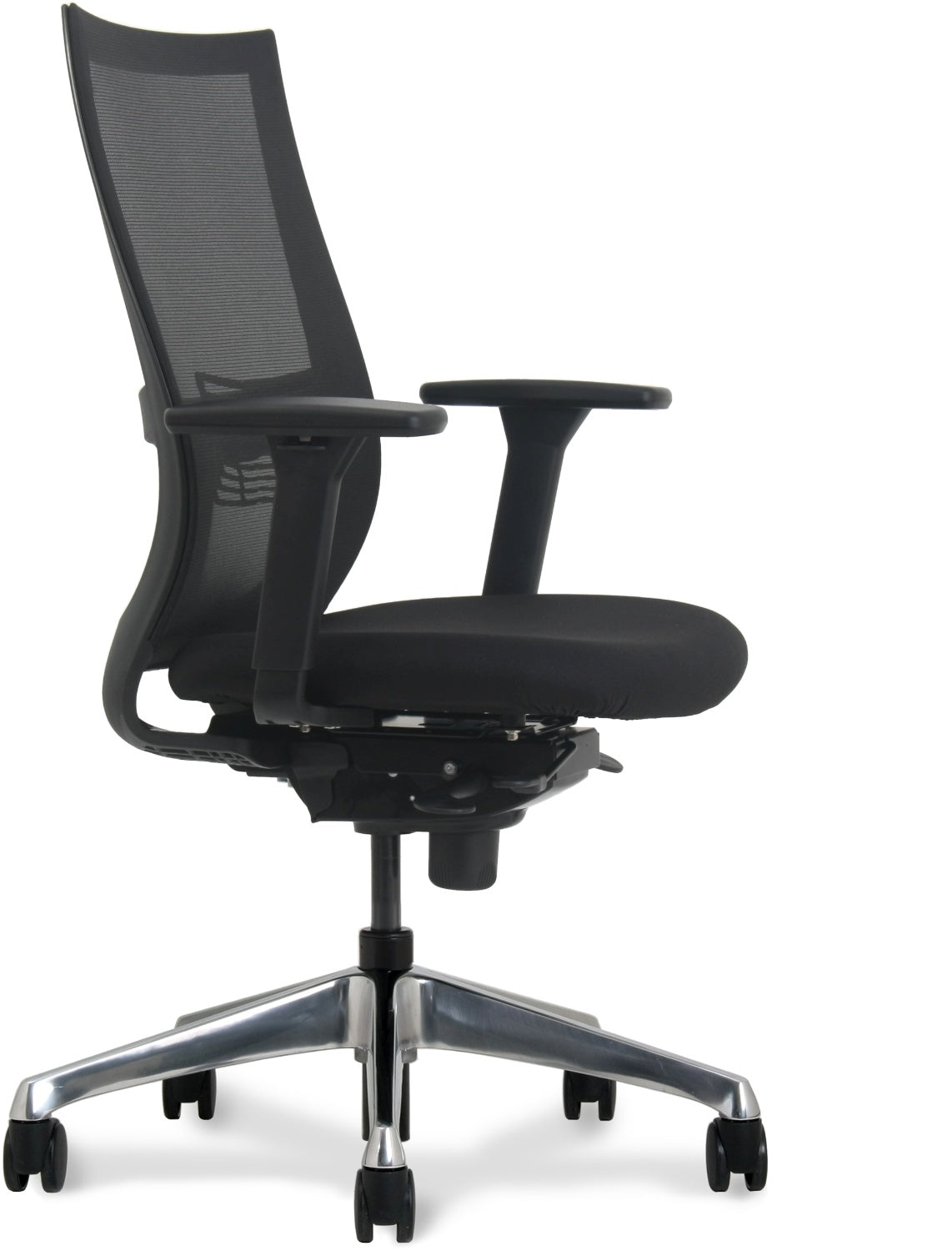 Curve bureaustoel | netrug | NEN EN1335