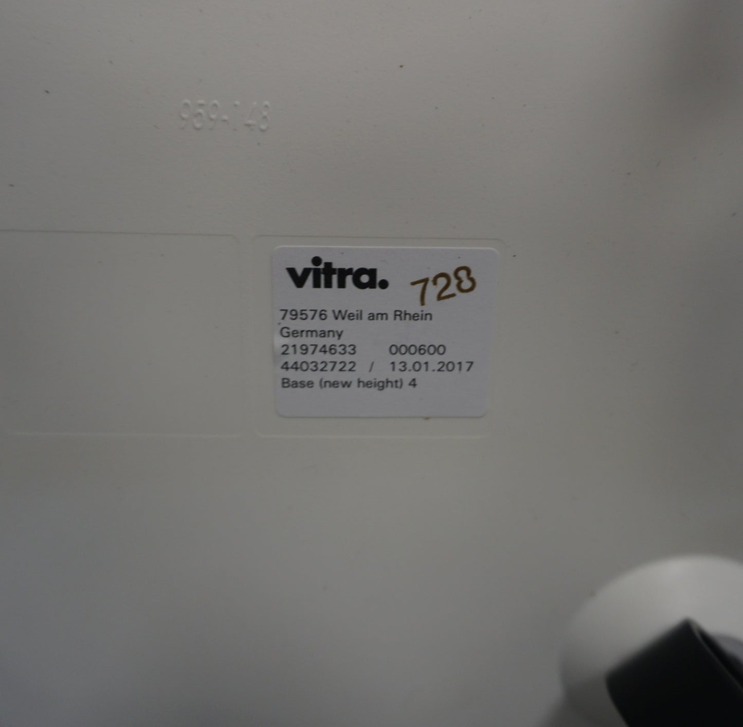 Vitra Eames DAW Design Stoel | Kobalt Blauw