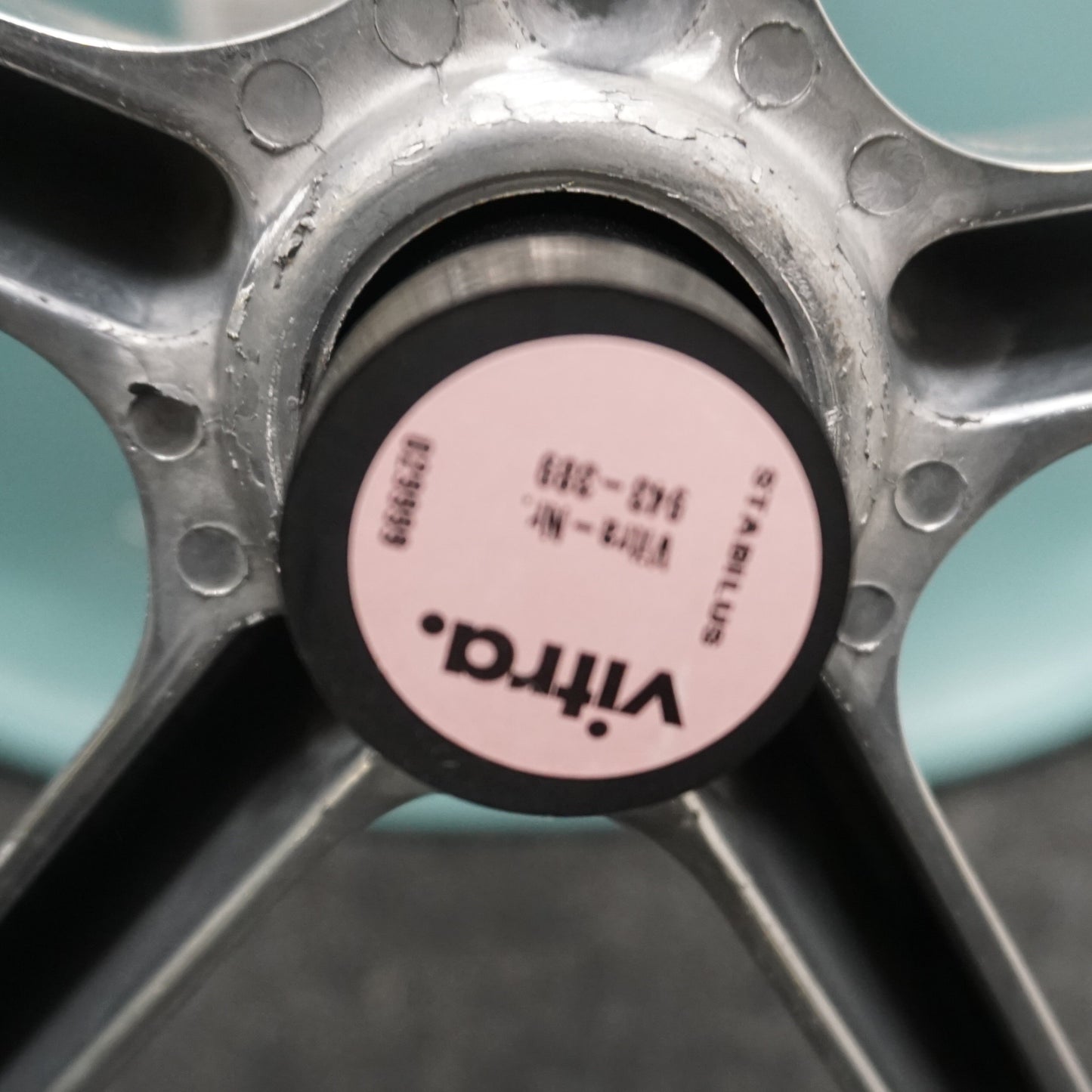 Vitra DAR Vergaderstoel | Zeegroen | Hoogte Verstelbaar