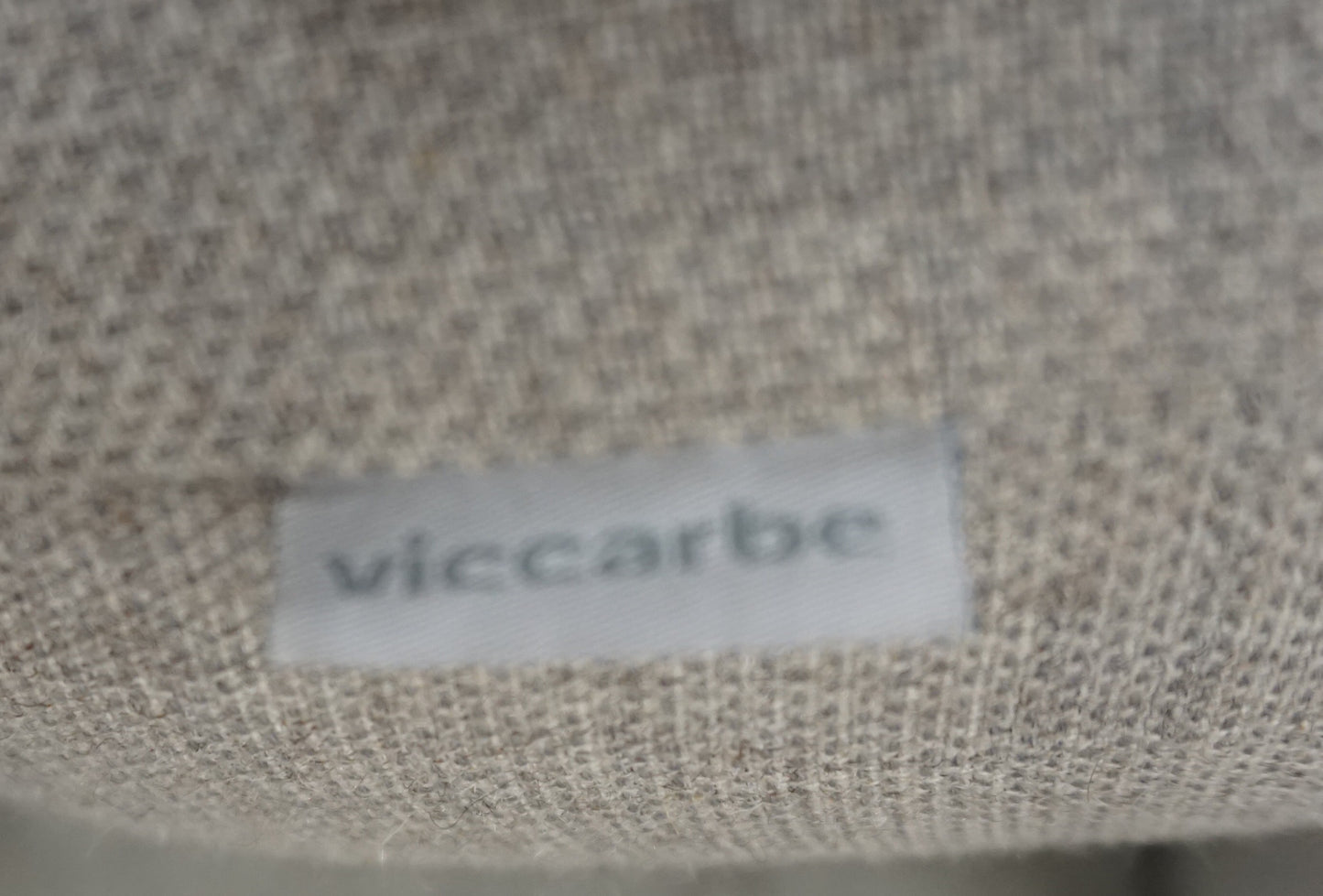 Viccarbe Season Poef | Design kruk | Licht grijs