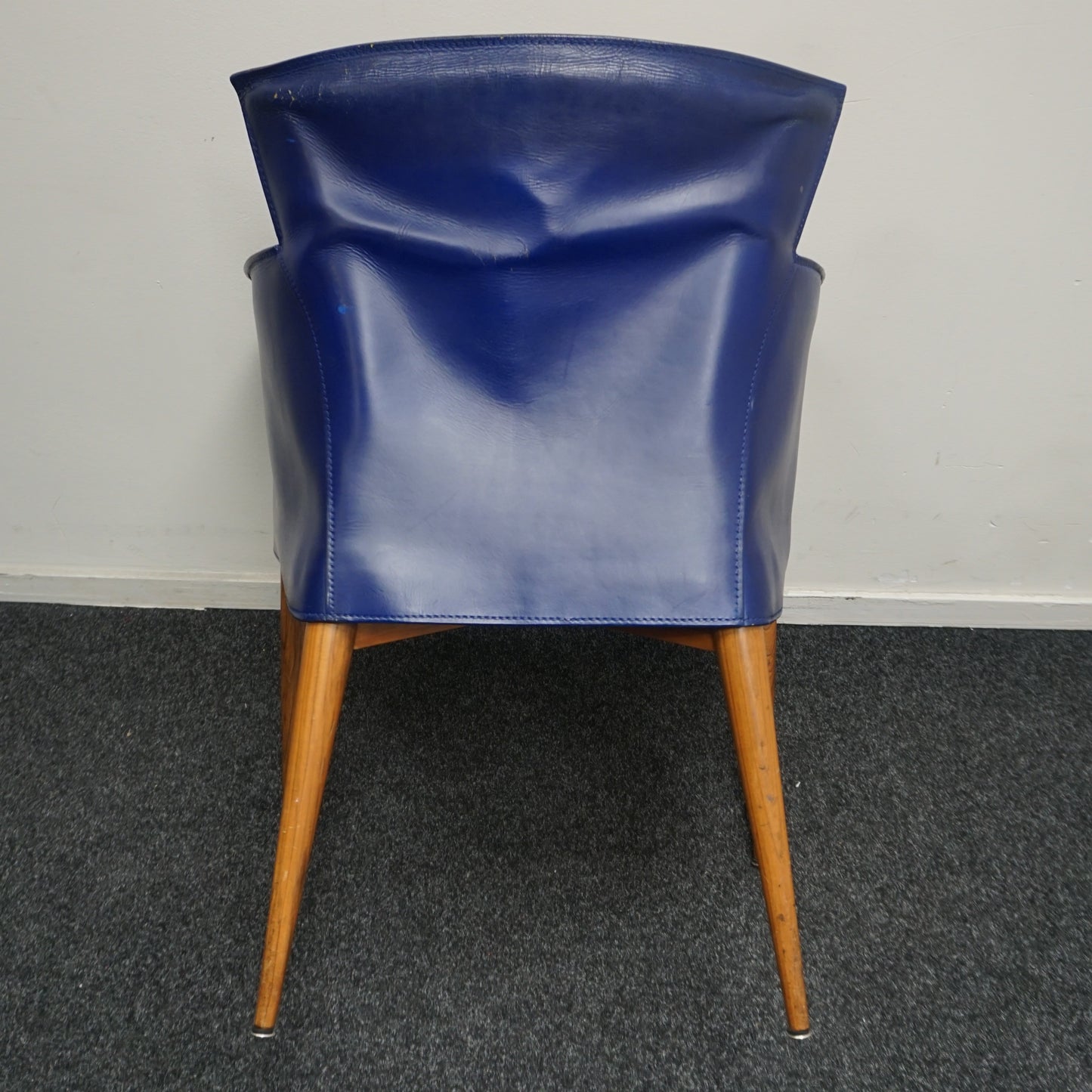 Matteo Grassi Vela Design Stoelen | Vintage | Donker Blauw