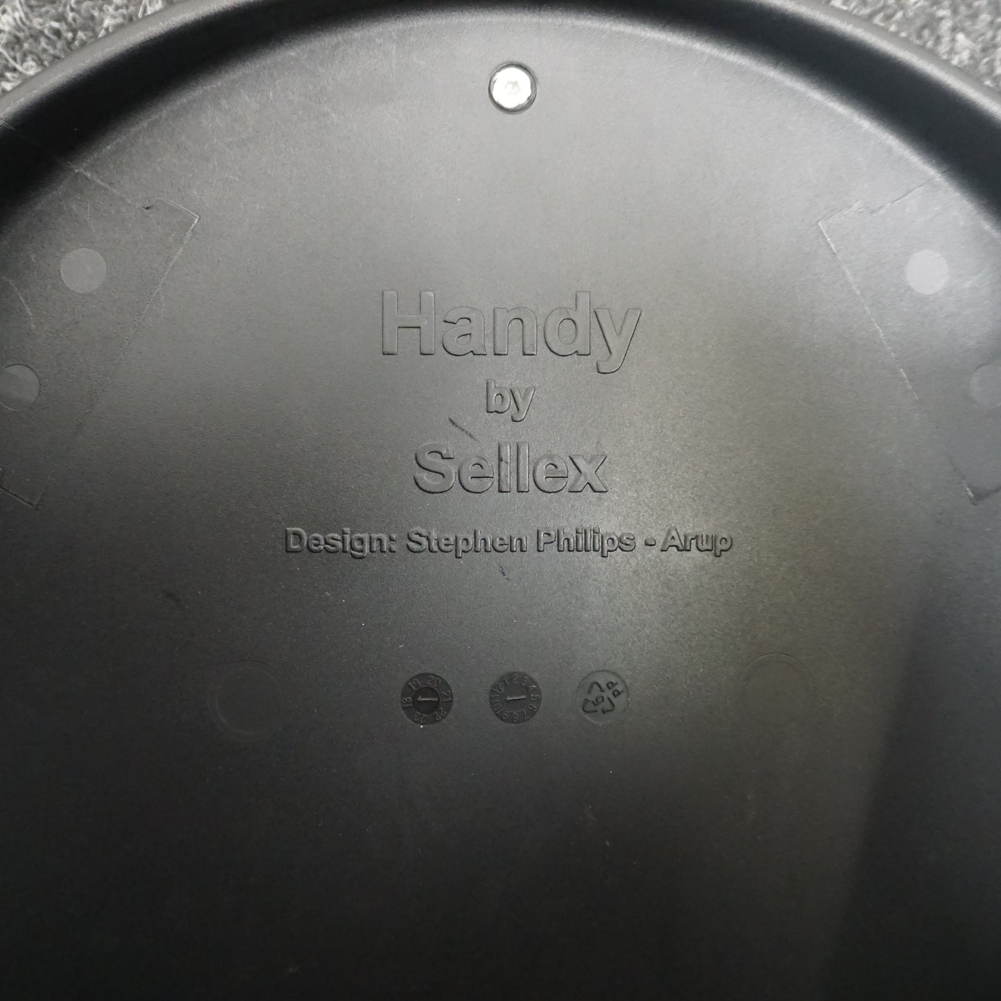 Sellex Handy Kruk | Poefje | Zit Hoogte 46 cm | Oranje