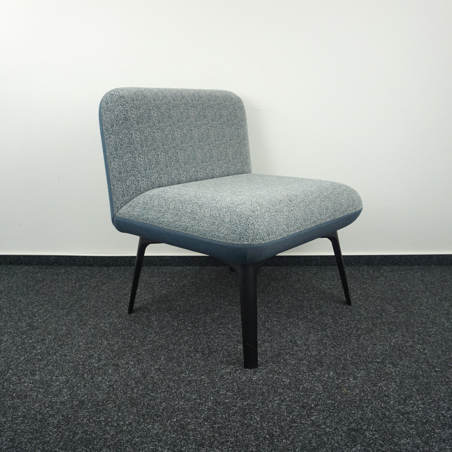 Boss Myriad Design Fauteuil | Blauw Gemêleerd