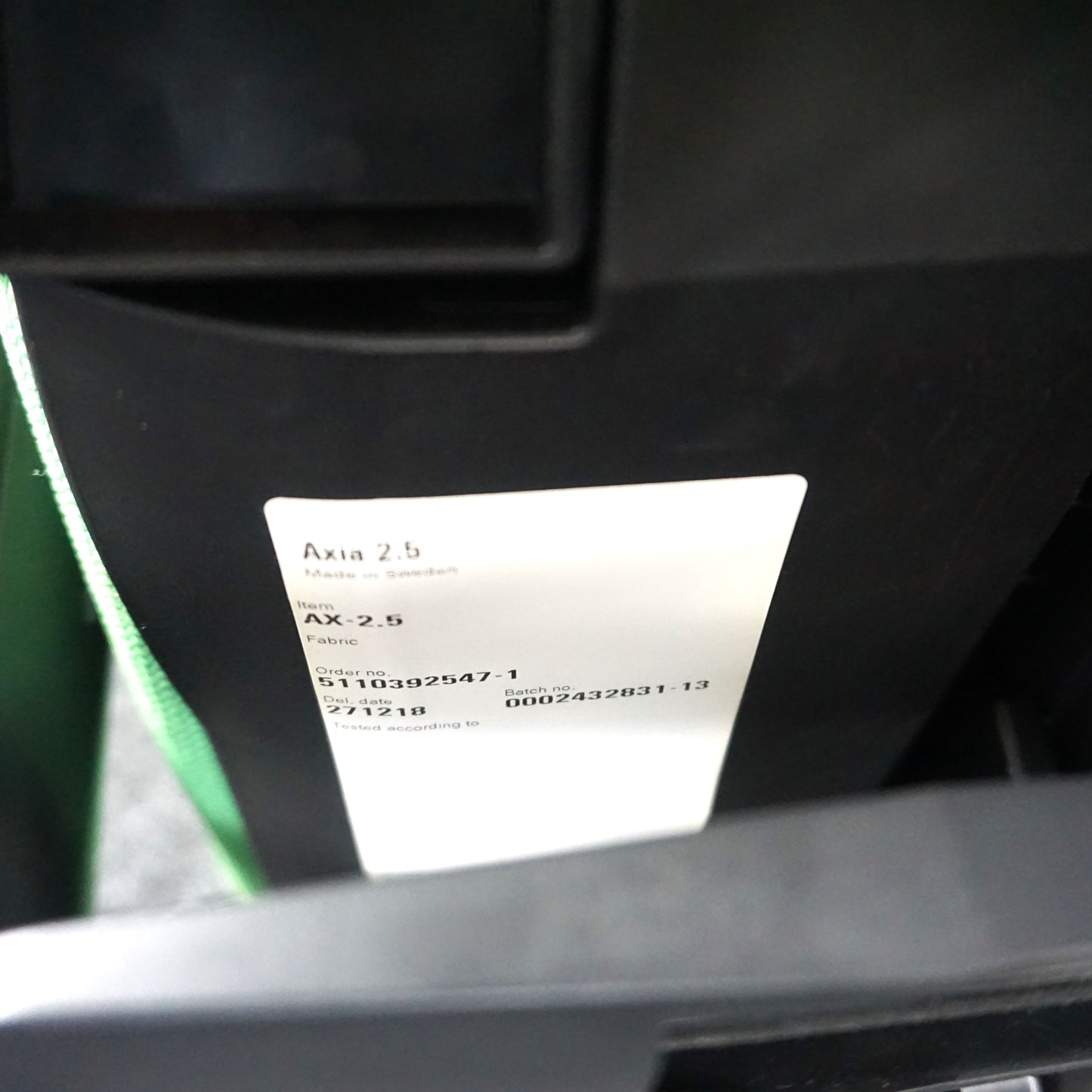 BMA Axia 2.5 Bureaustoel | Groen