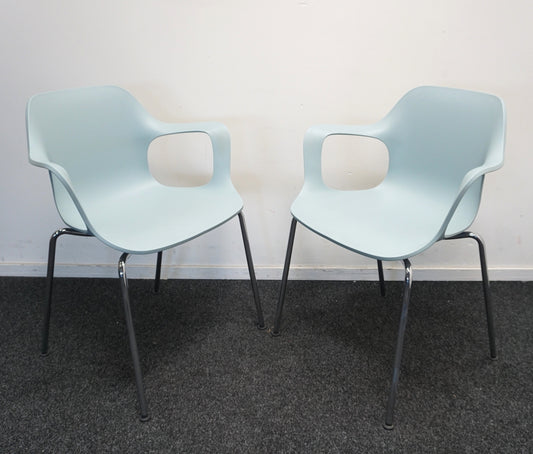 Vitra Hal Tube Design Stoel | Armchair | Ice Grey