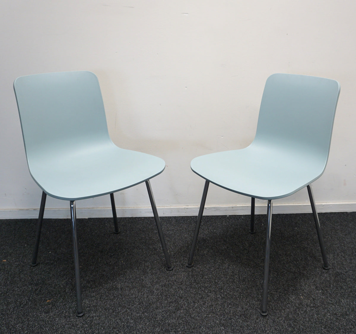 Vitra Hal Tube Design Stoel | Ice Grey