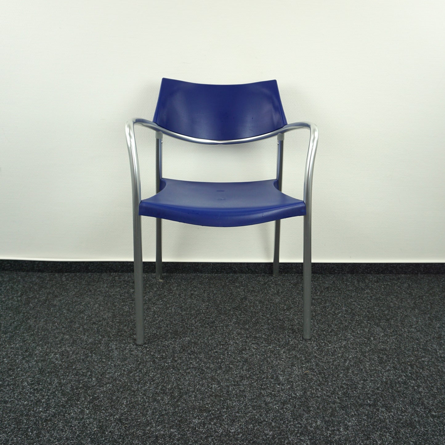 Amat Splash Stoel | Kantinestoel | Vergaderstoel | Blauw