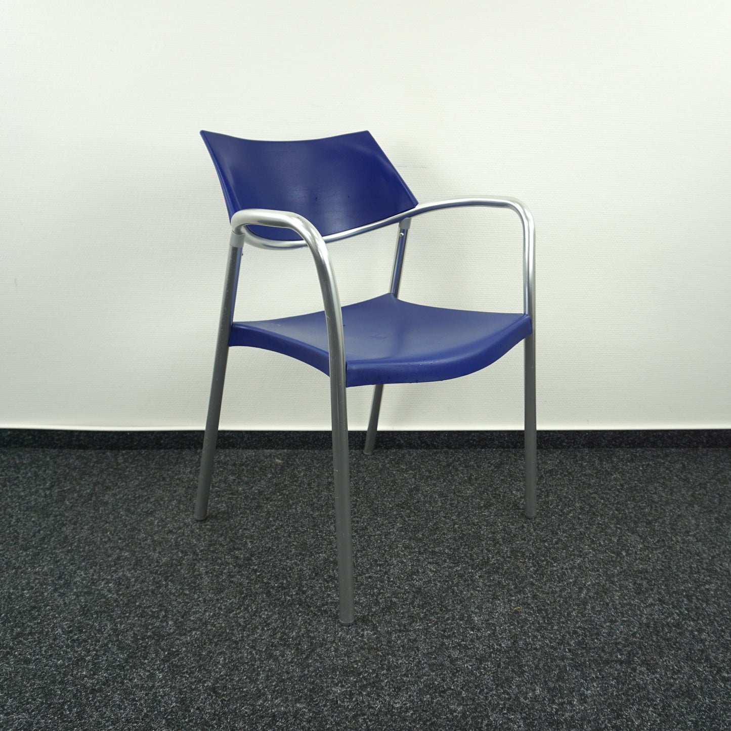 Amat Splash Stoel | Kantinestoel | Vergaderstoel | Blauw