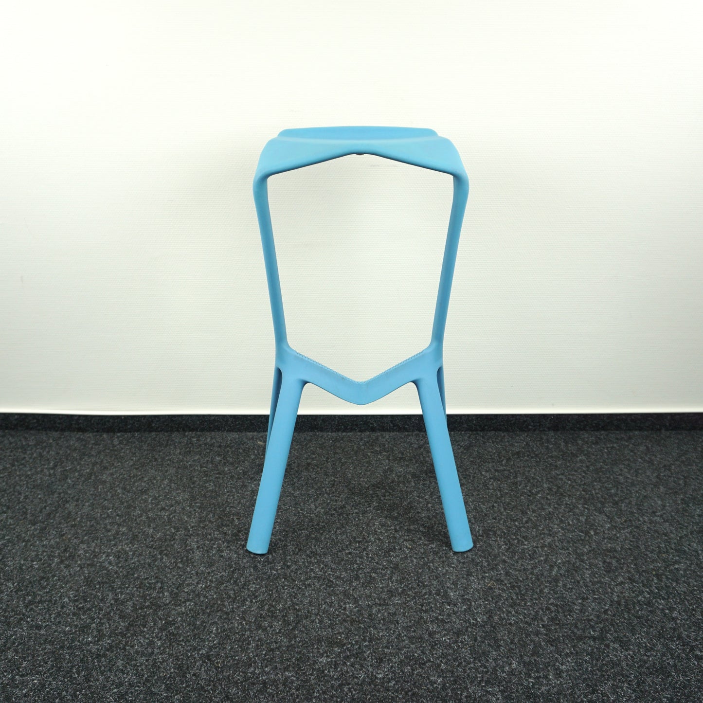 Plank Miura Design Barkruk | Blauw | Zithoogte 78 cm