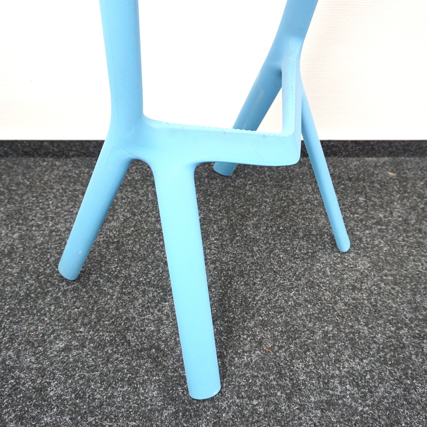 Plank Miura Design Barkruk | Blauw | Zithoogte 78 cm