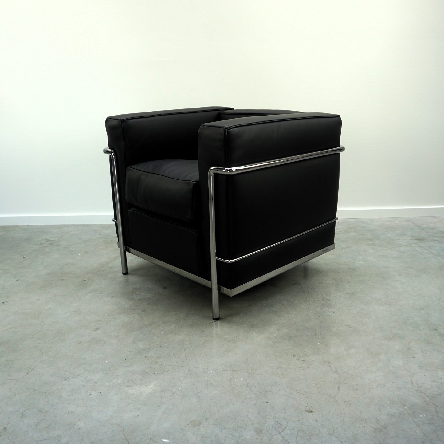 Cassina LC2 Fauteuil | Zwart Leer