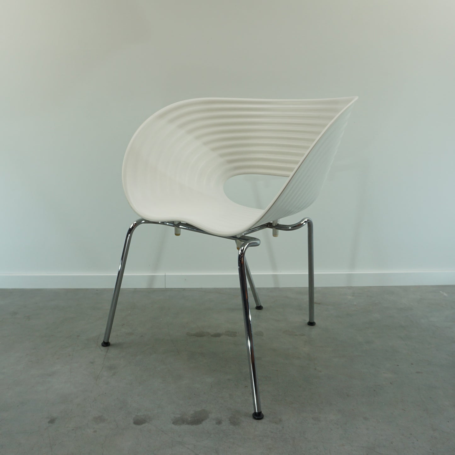 Vitra Tom Vac Chair Design Stoel | Wit