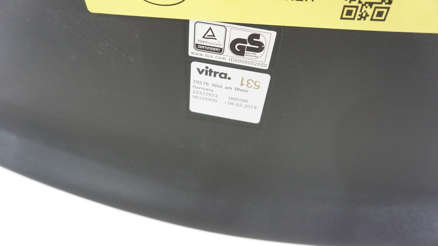 Vitra Unix Vergaderstoel | Conferentiestoel | Zwart
