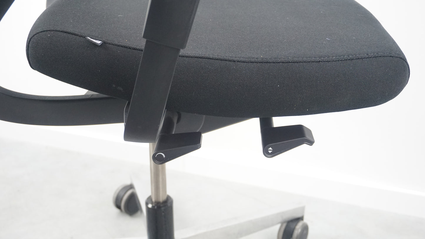 Sedus Netwin Bureaustoel | Zwart | Wit | Netweave