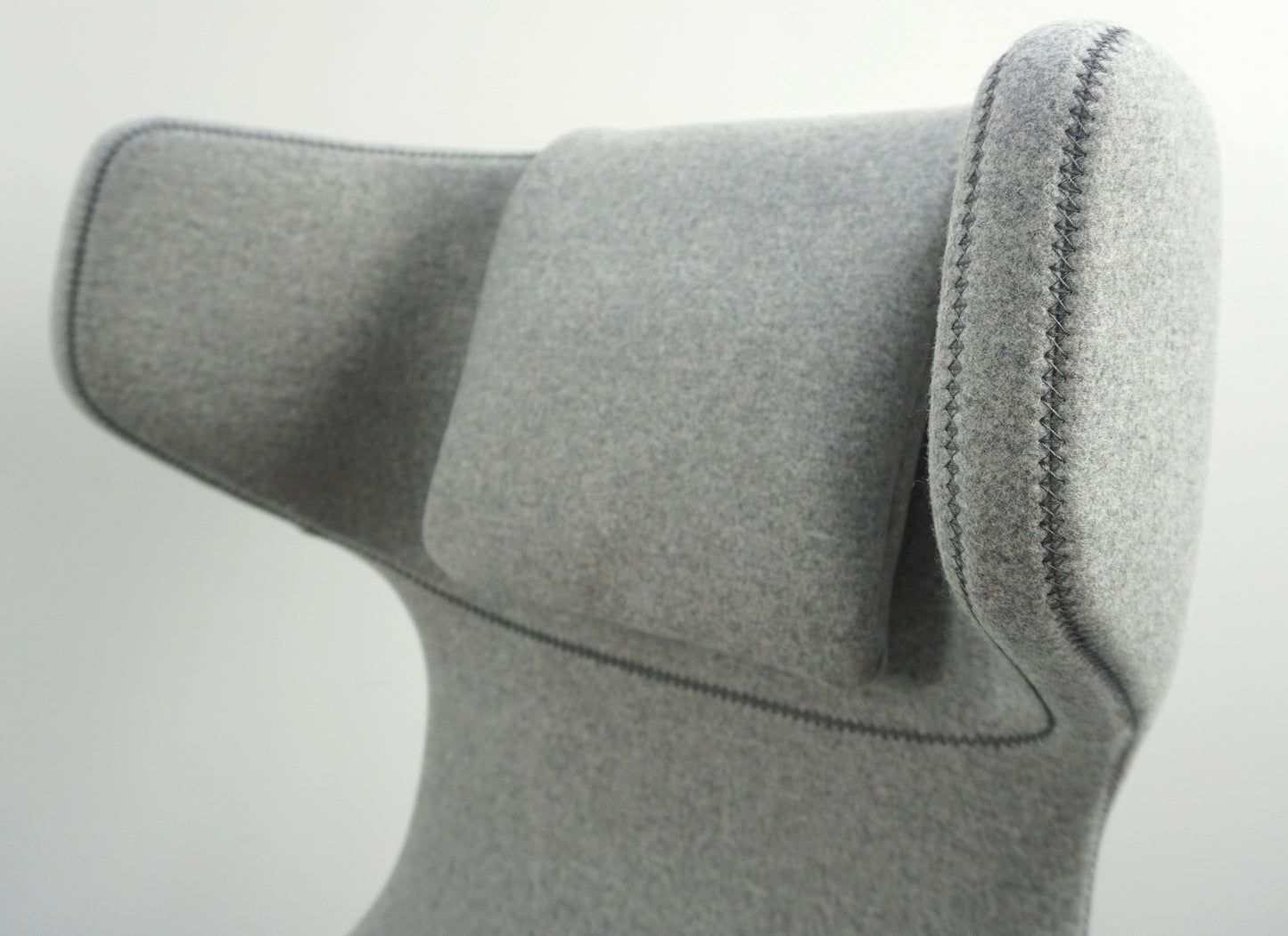 Vitra Grand Repos Design Fauteuil met Ottoman | Pebble Grey