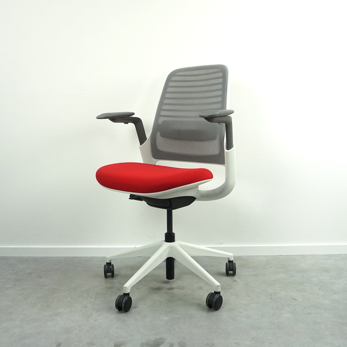 Steelcase Series 1 Bureaustoel | Ergonomisch | Rood