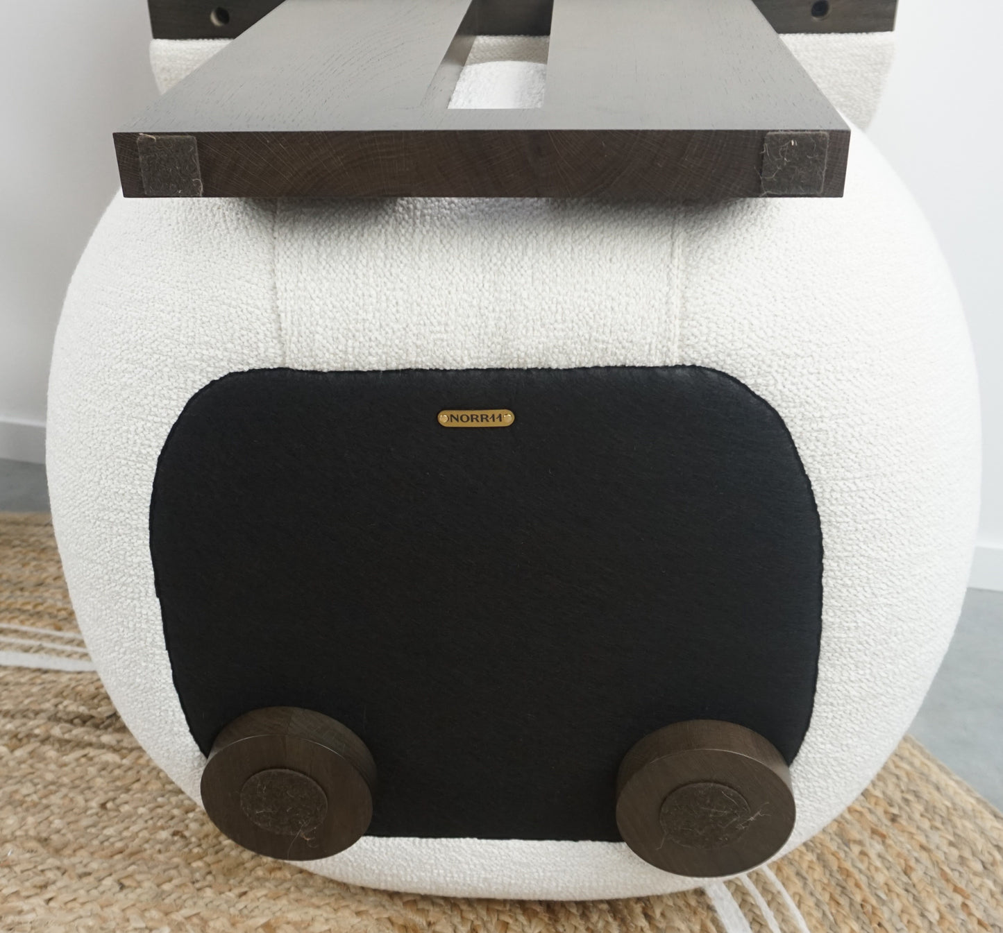Norr11 Hippo Lounge Chair Design Fauteuil | Lounge Stoel | Crème