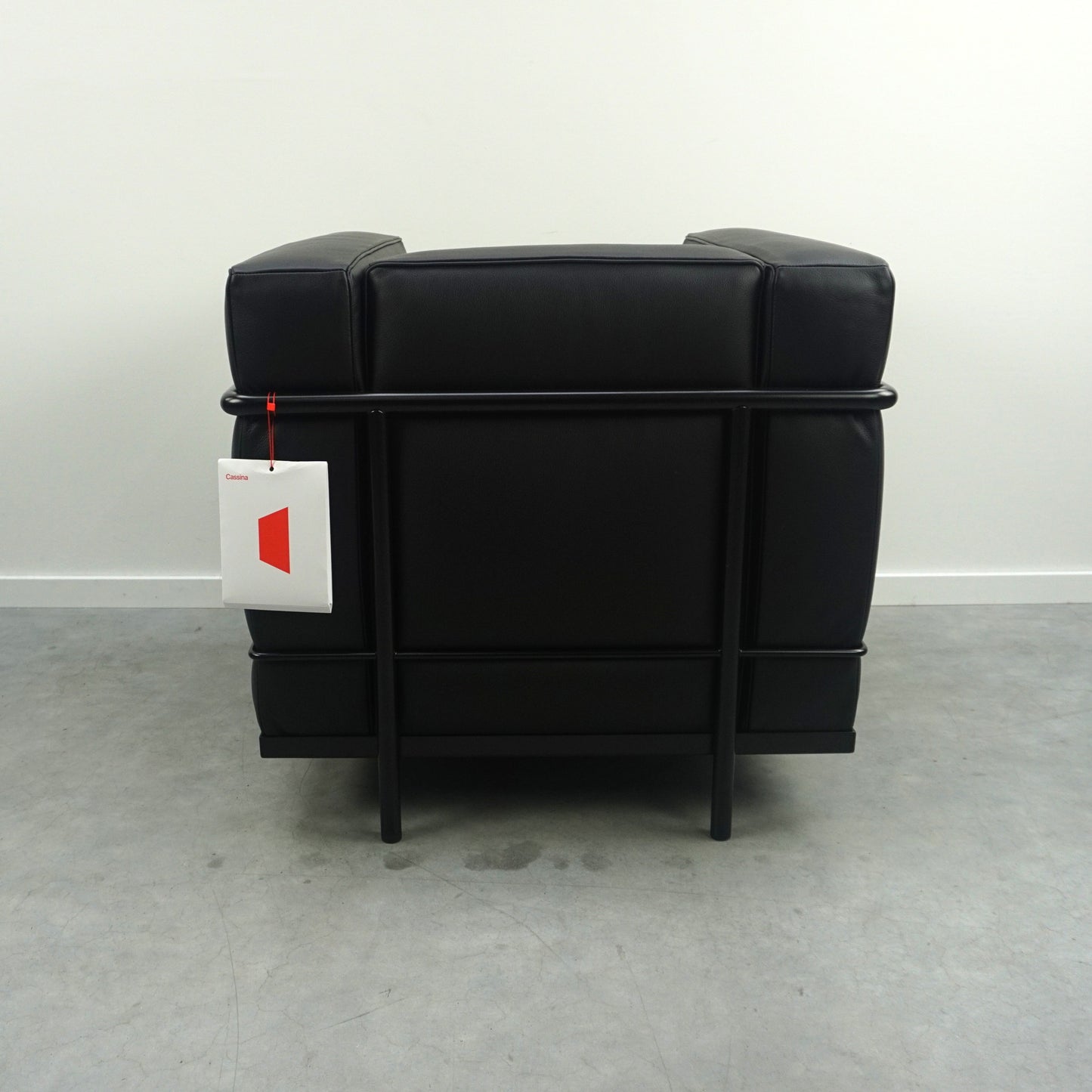 Cassina LC2 Fauteuil Grand Confort Petit Modèle | Zwart / Zwart