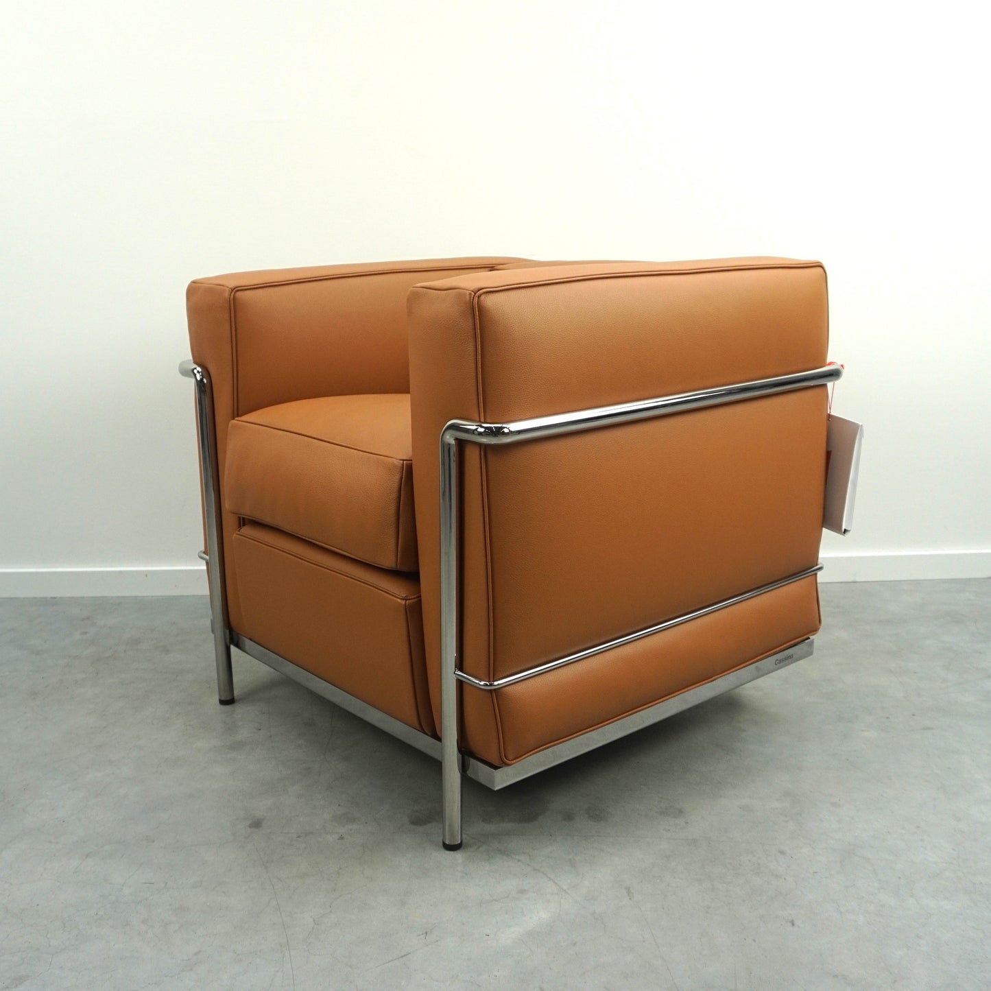 Cassina LC2 Fauteuil Grand Confort Petit Modèle | Cognac