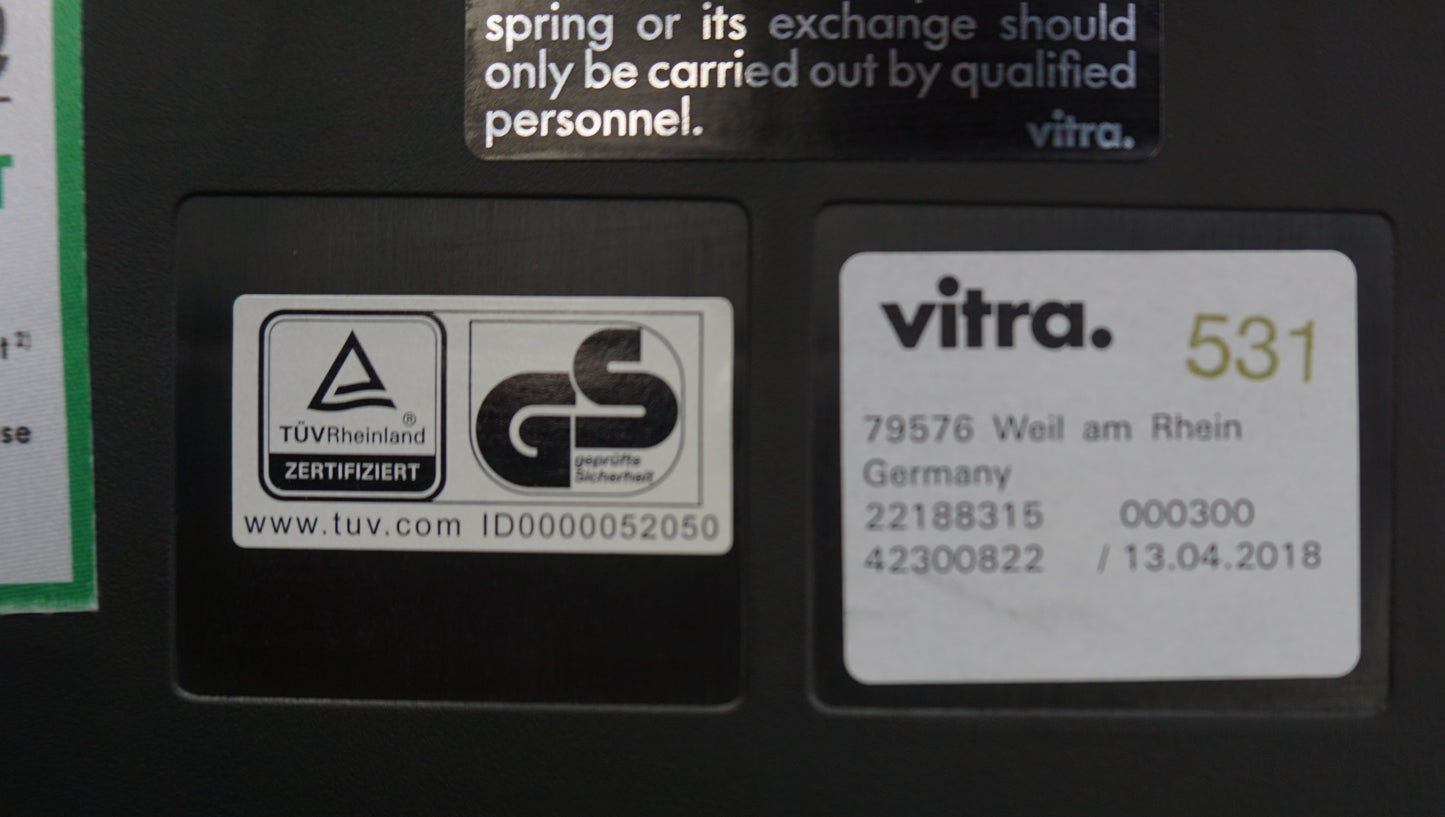 Vitra Softshell Vergaderstoel | Groen | Verrijdbaar