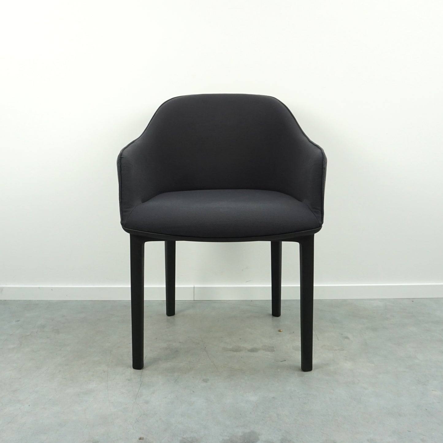 Vitra Softshell Vergaderstoel | Conferentiestoel | Donkergrijs