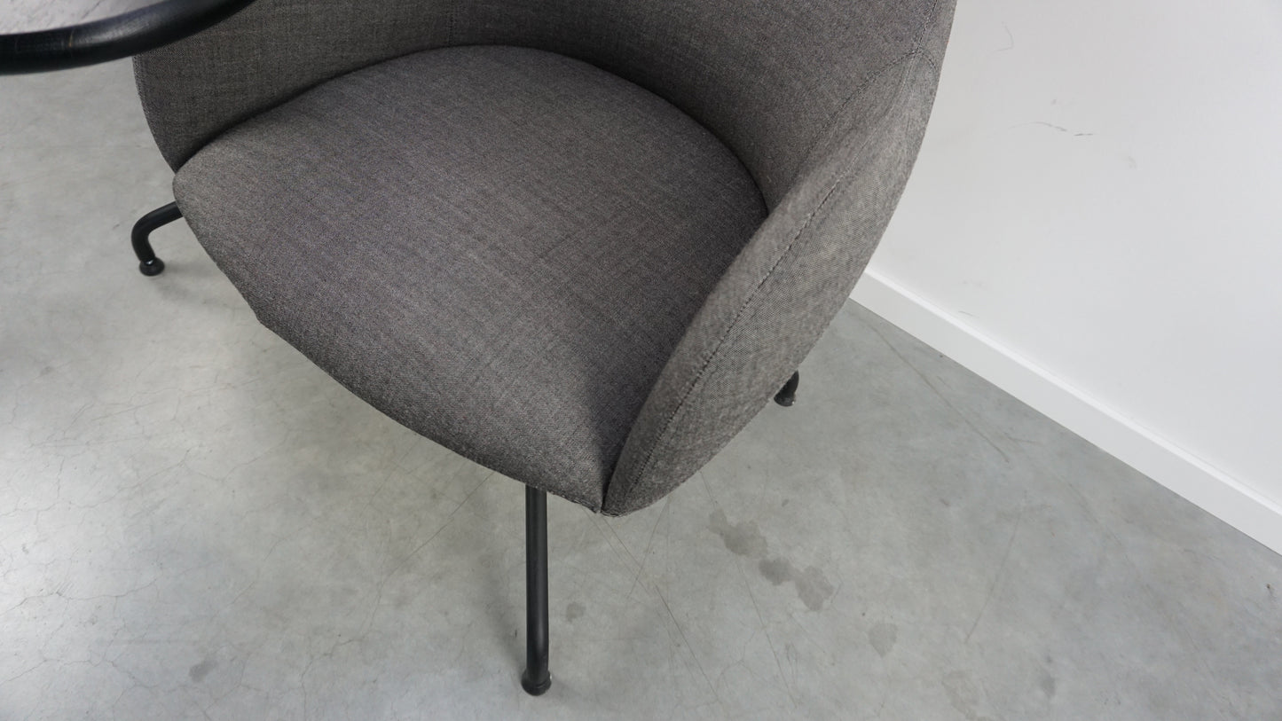 Blå Station Wilmer CT Design Fauteuil | Multifunctioneel | Donkergrijs