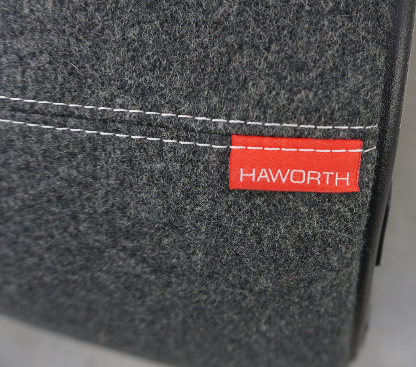 Haworth Openest Chick Poef | Fauteuil | Grijs gemêleerd