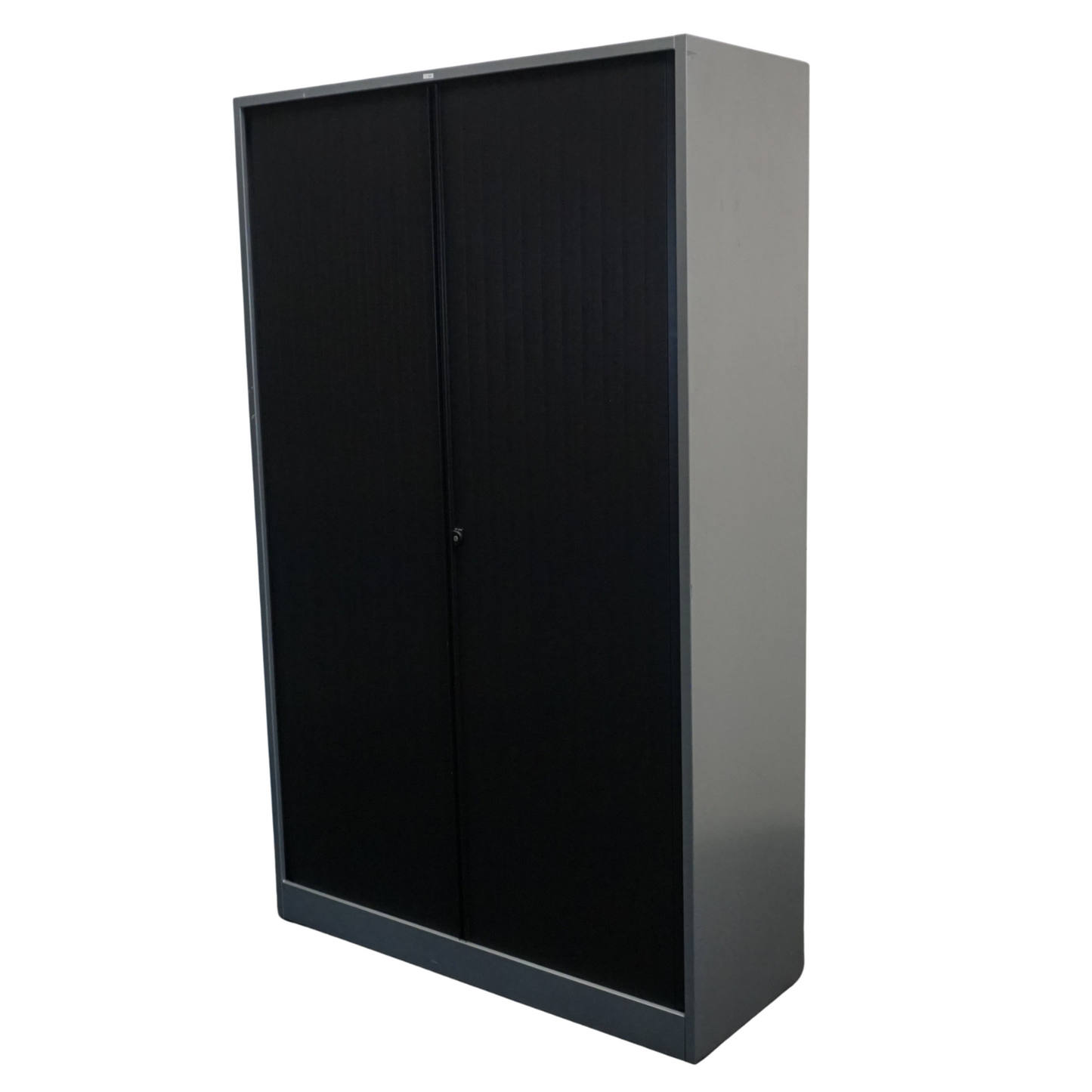 Ahrend Roldeurkast | Archiefkast | 195 x 120 x 45 cm | Zilvergrijs / Zwart