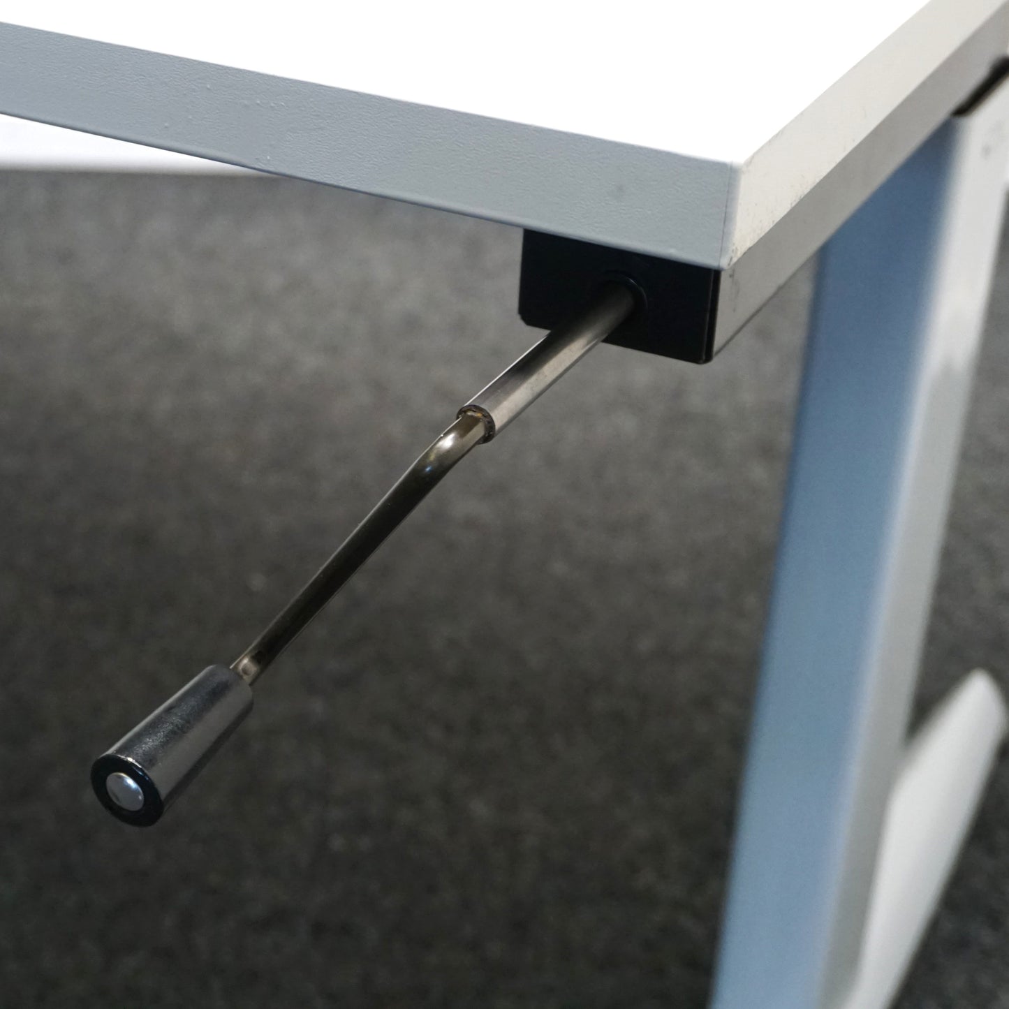 Zwartwoud Zettoe Slingerbureau | 160 x 80 cm | 62 - 83 cm